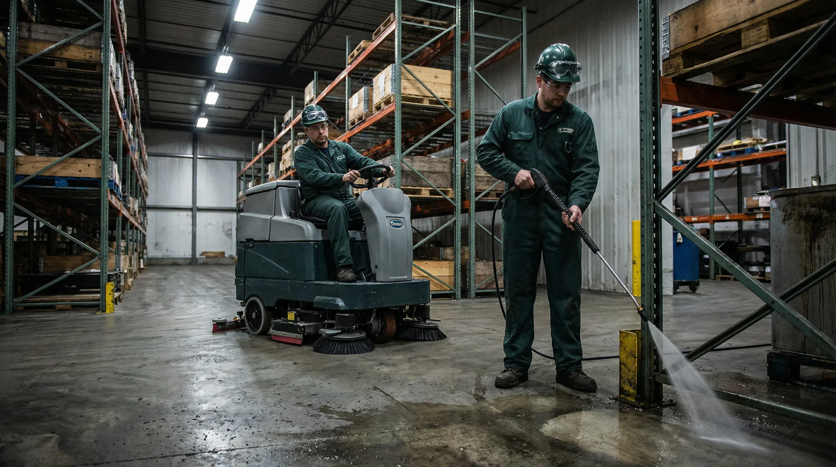 nettoyage industriel bruxelles — agent JM Group Services